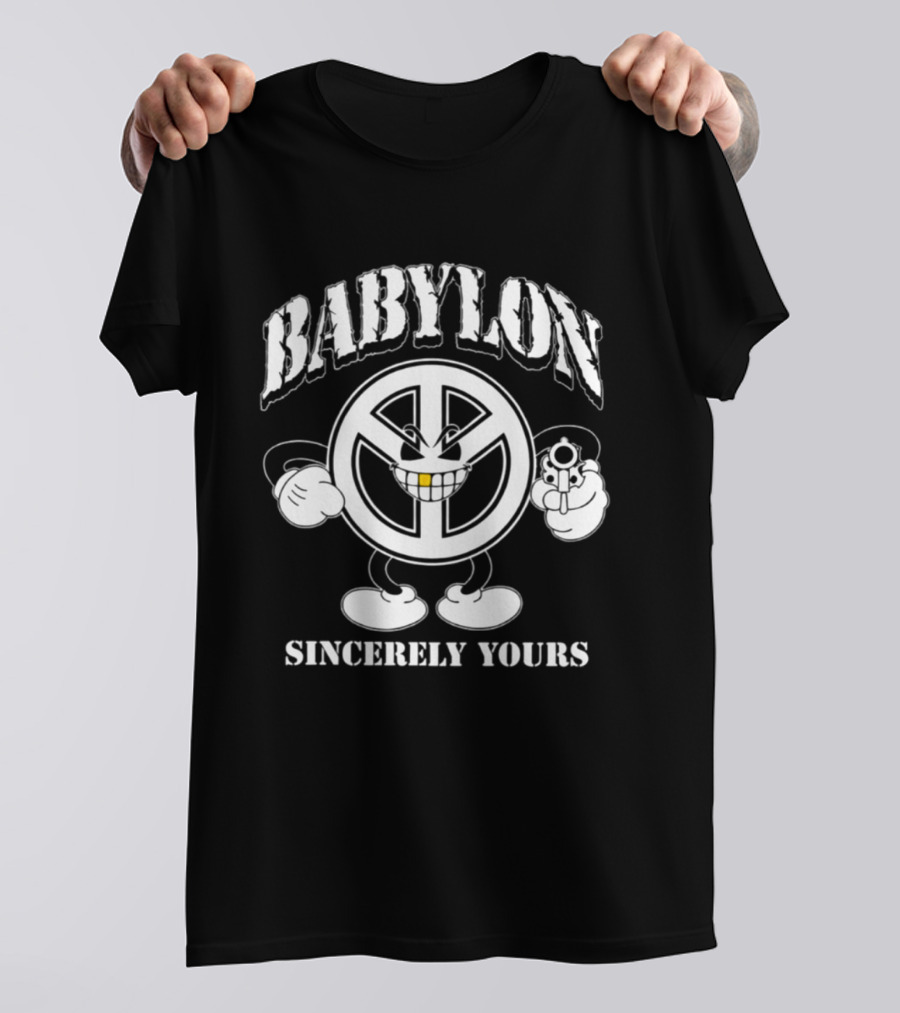 Babylon Sincerely Yours Peace Wheel T-Shirt