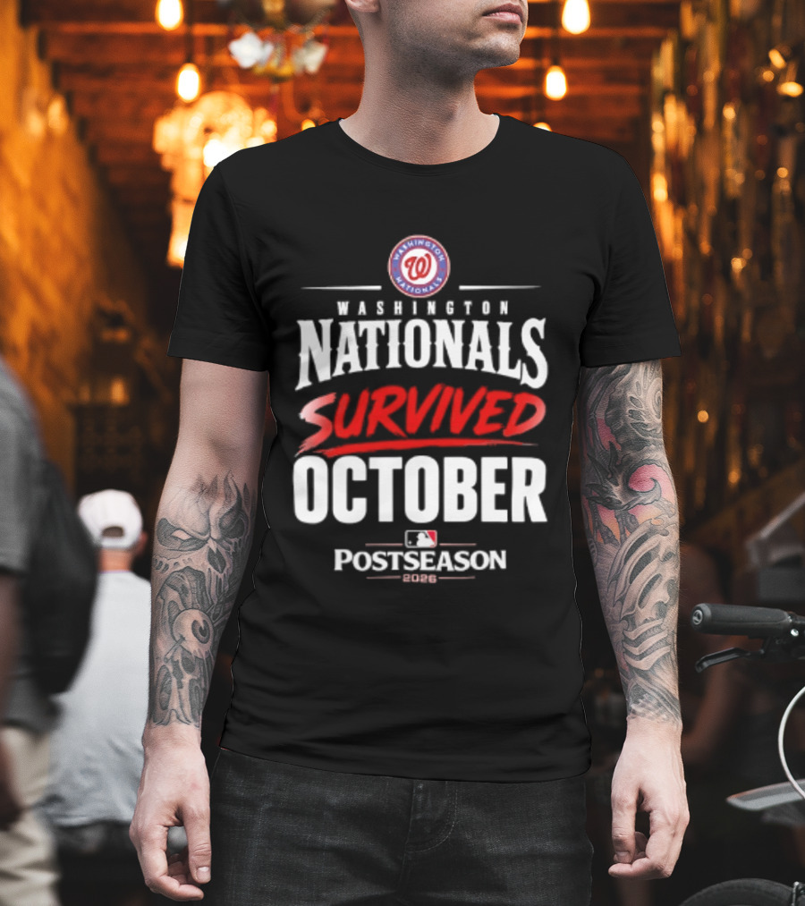Washington Nationals Survived October MLB Postseason 2026 T-Shirt