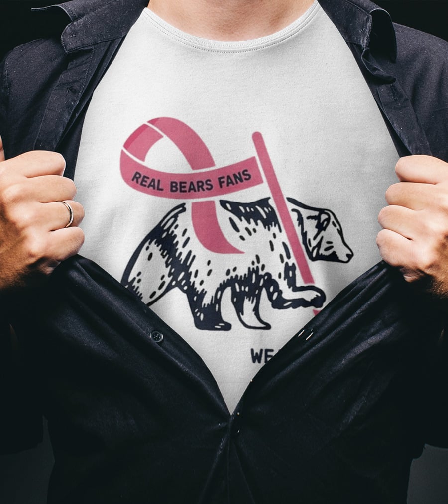 Real Bears Fans Wear Pink Kyle Monangai Oct 2026 T-Shirt