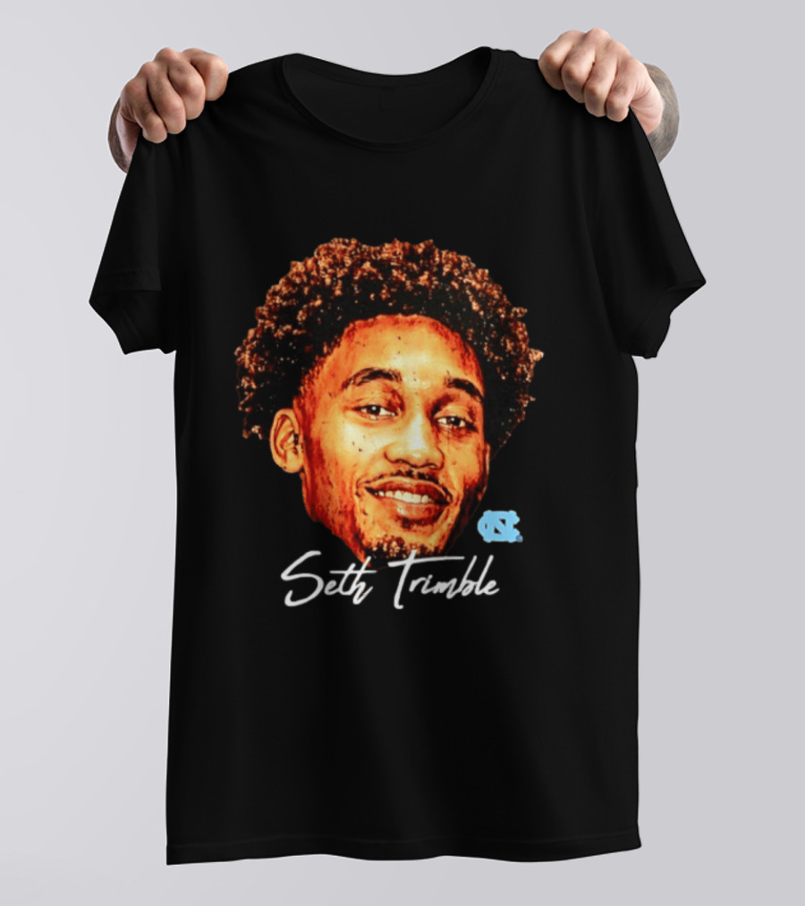 Seth Trimble North Carolina Tar Heels NCAA Men's Basketball T-Shirt