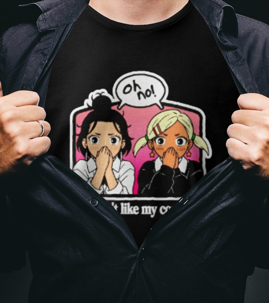 Oh No Muko And Miko Dandadan You Don't Like My Content Anime T-Shirt