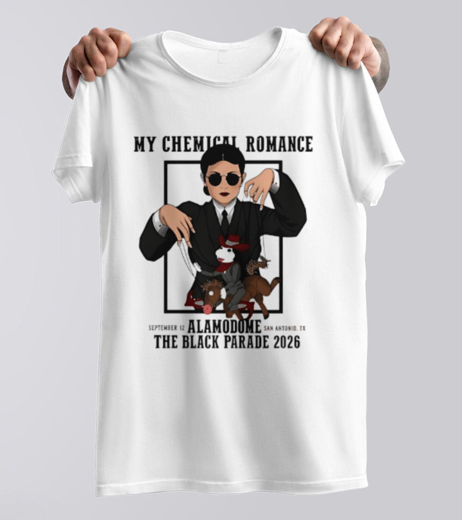 My Chemical Romance The Black Parade Alamodome 2026 September Texas T-Shirt