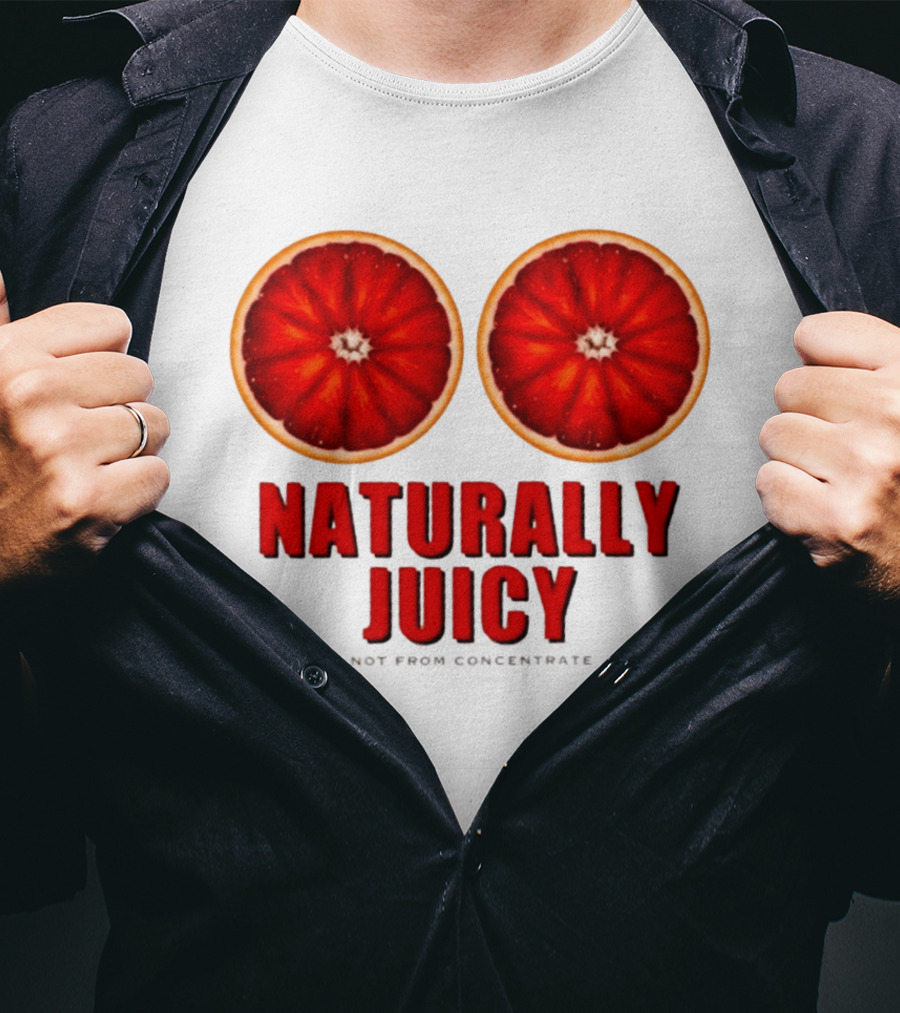 Naturally Juicy Not From Concentrate Blood Orange Slices T-Shirt