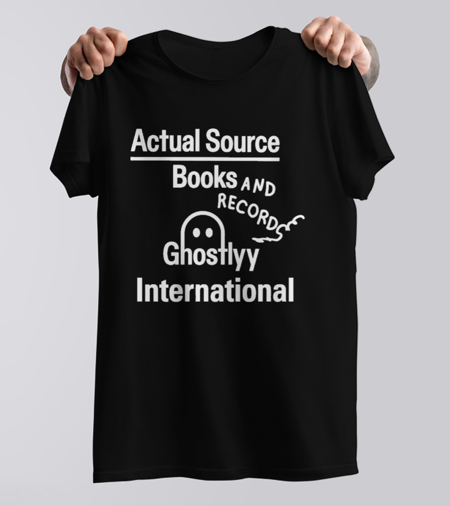 Actual Source Ghostlyy International Books And Records T-Shirt