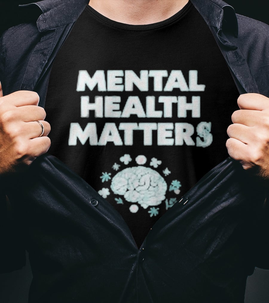 Mariners Mental Health Matters 2026 Awareness T-Shirt