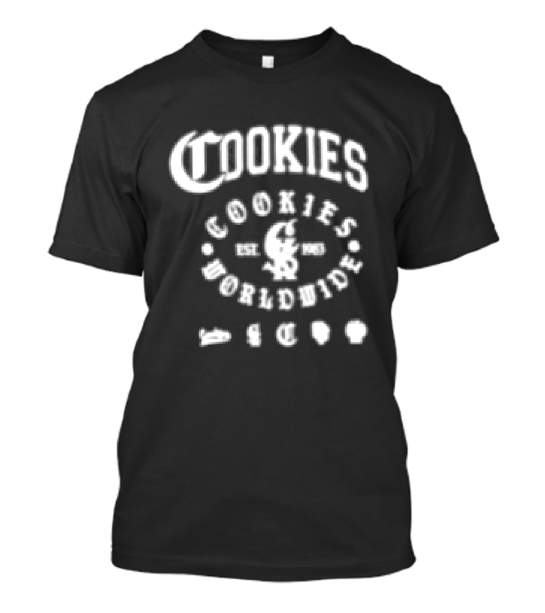Cookies Worldwide C Hall Of Fame Cookiessf Store Knit T-Shirt