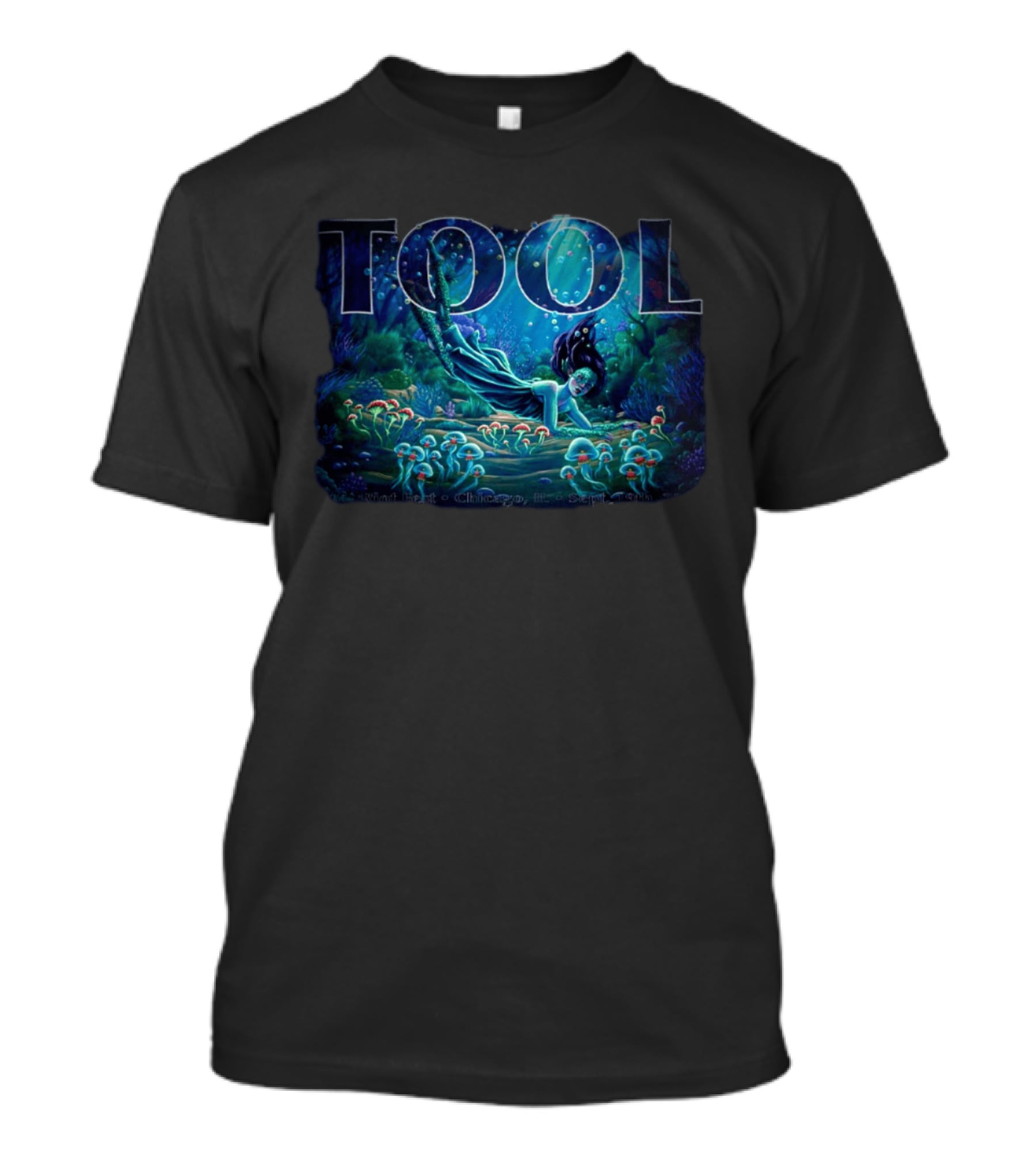 Tool Riot Fest 2026 Chicago IL September 19 Underwater Surreal Art Second Edition T-Shirt