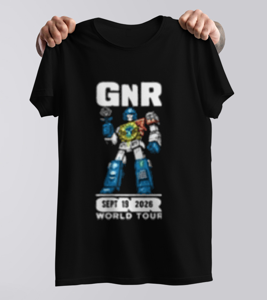 GNR Transformer Character Truist Park Atlanta GA 9 19 2026 T-Shirt