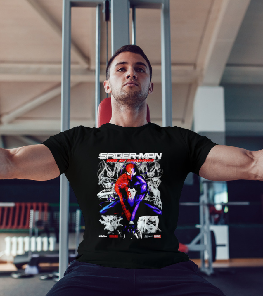 Spider Man Web Of Shadows Marvel Shaba Game T-Shirt