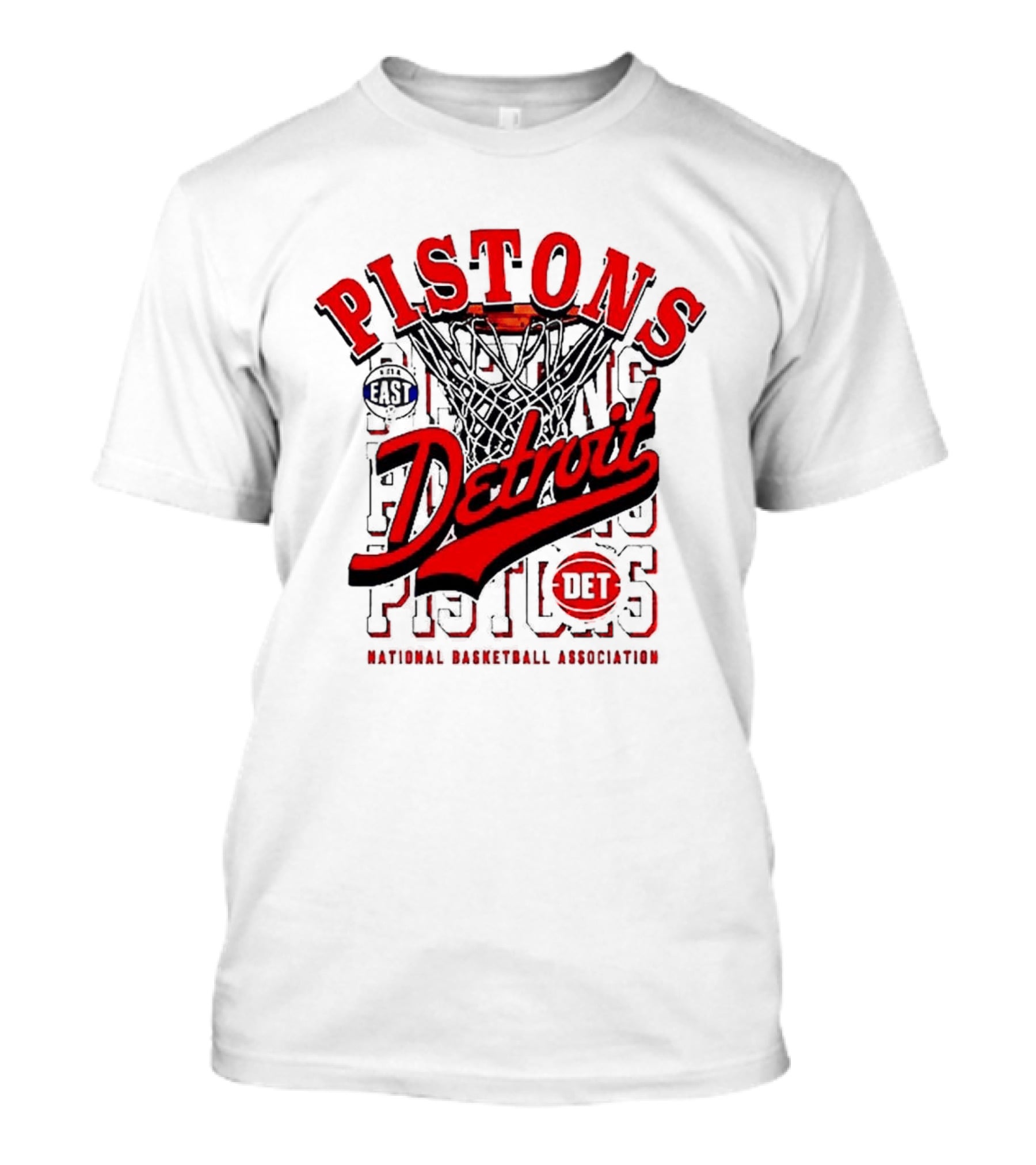 Pistons Detroit National Basketball Association East DET T-Shirt