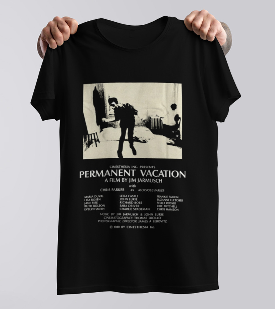 BTS Suga Min Yoongi Chris Parker Jim Jarmusch Permanent Vacation Film T-Shirt