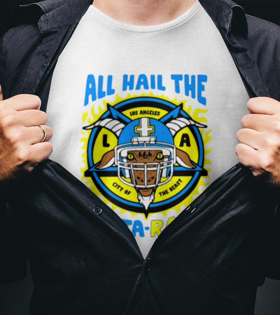 Los Angeles All Hail The Penta Rams City Of The Beast T-Shirt