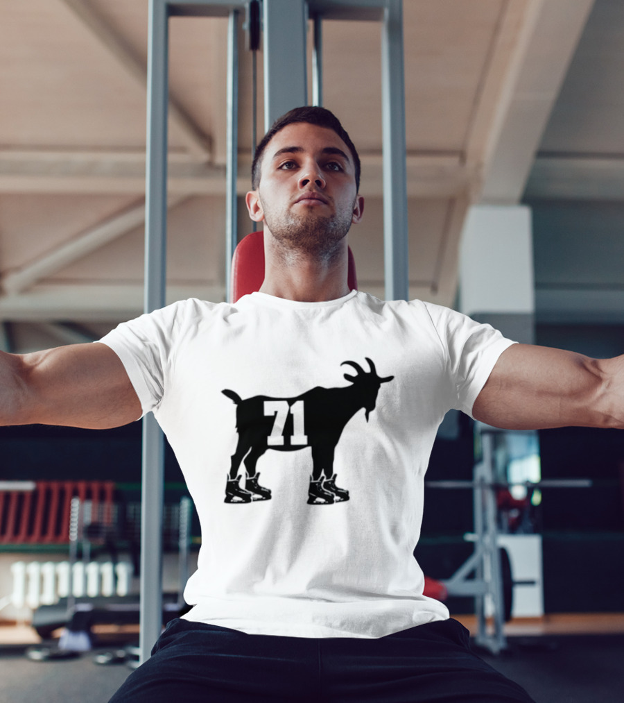 Macklin Celebrini San Jose Sharks GOAT 71 T-Shirt