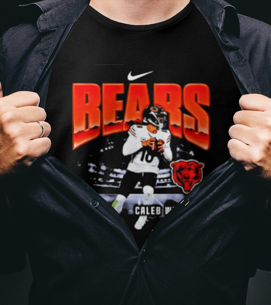 Nike Caleb Williams Bears Player Max90 T-Shirt