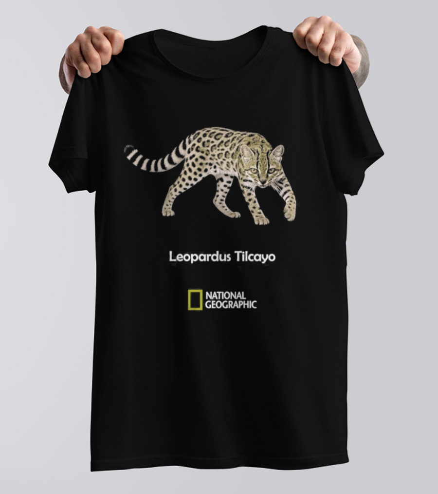 Leopardus Tilcayo National Geographic Wildlife September 2026 Discovery T-Shirt