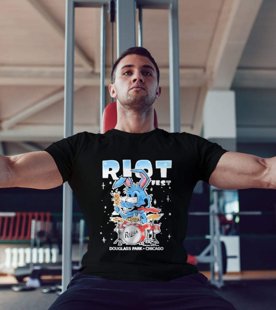 Riot Festival 2026 Douglass Park Chicago Relish Event T-Shirt