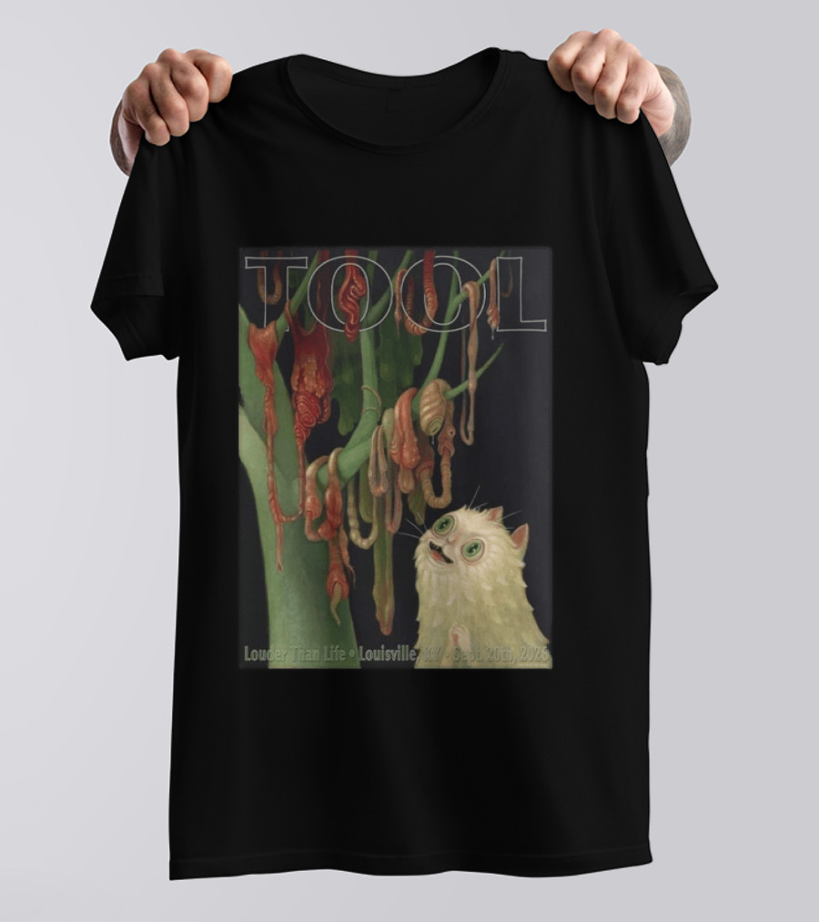 TOOL Louder Than Life Louisville KY Sept 20 2026 Cat T-Shirt