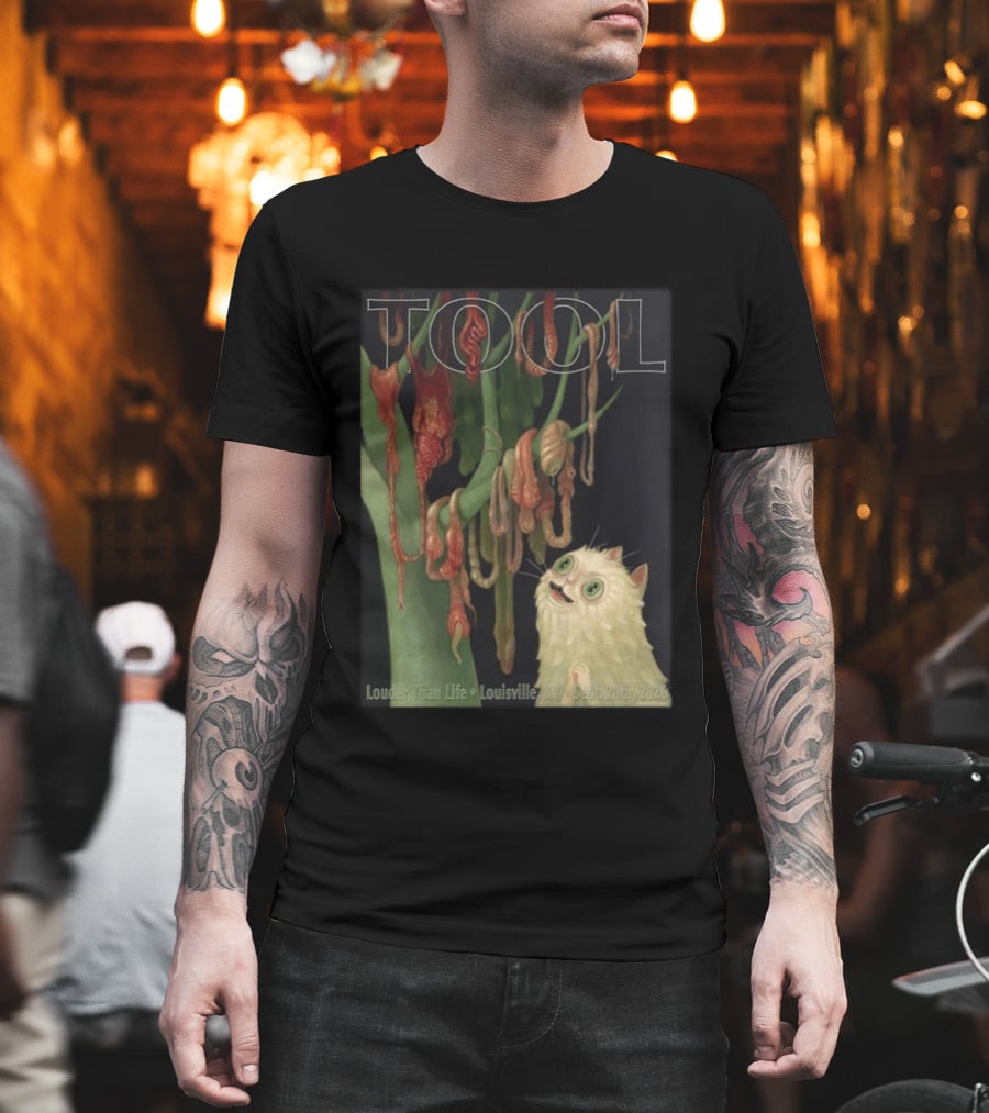 TOOL Louder Than Life Louisville KY Sept 20 2026 Cat T-Shirt