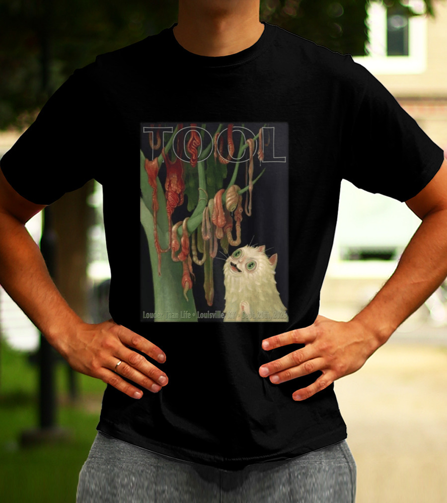 TOOL Louder Than Life Louisville KY Sept 20 2026 Cat T-Shirt