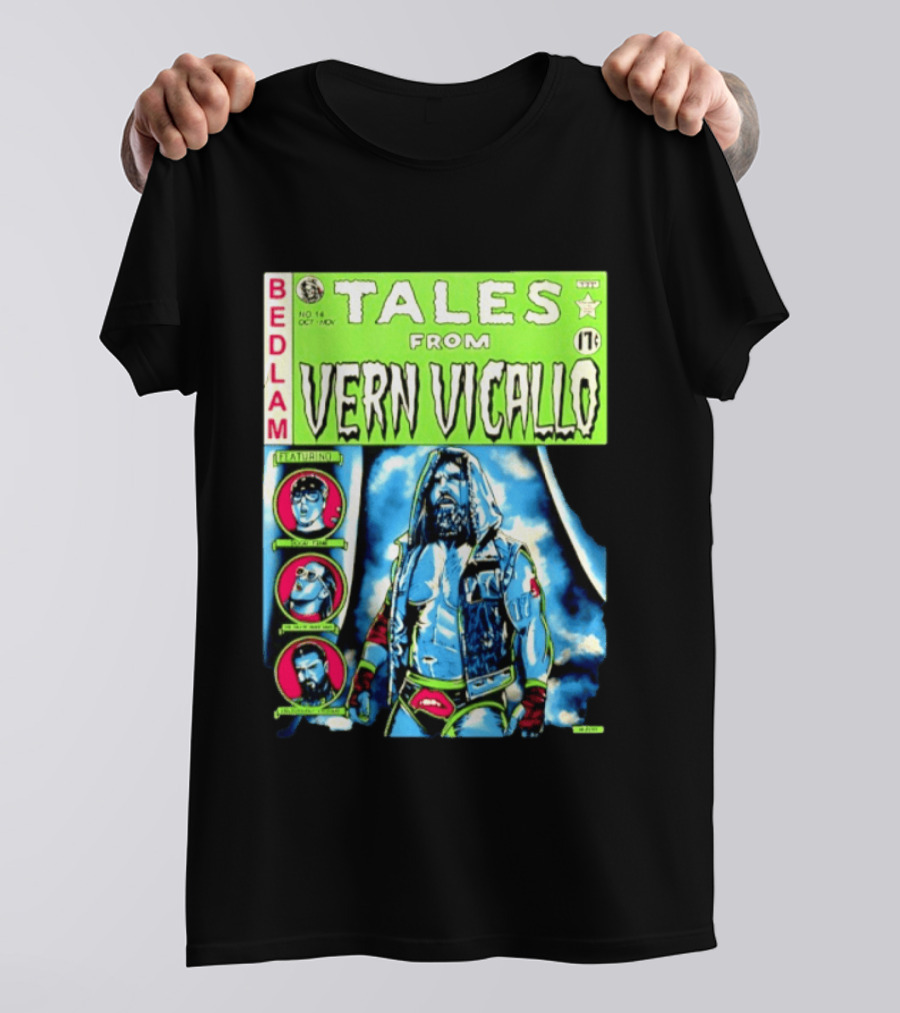 Tales From Vern Vicallo Featuring Bedlam Comic No 14 T-Shirt