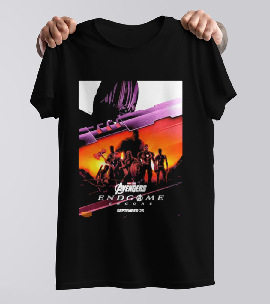 Avengers Endgame Encore Marvel Studios September 26 T-Shirt