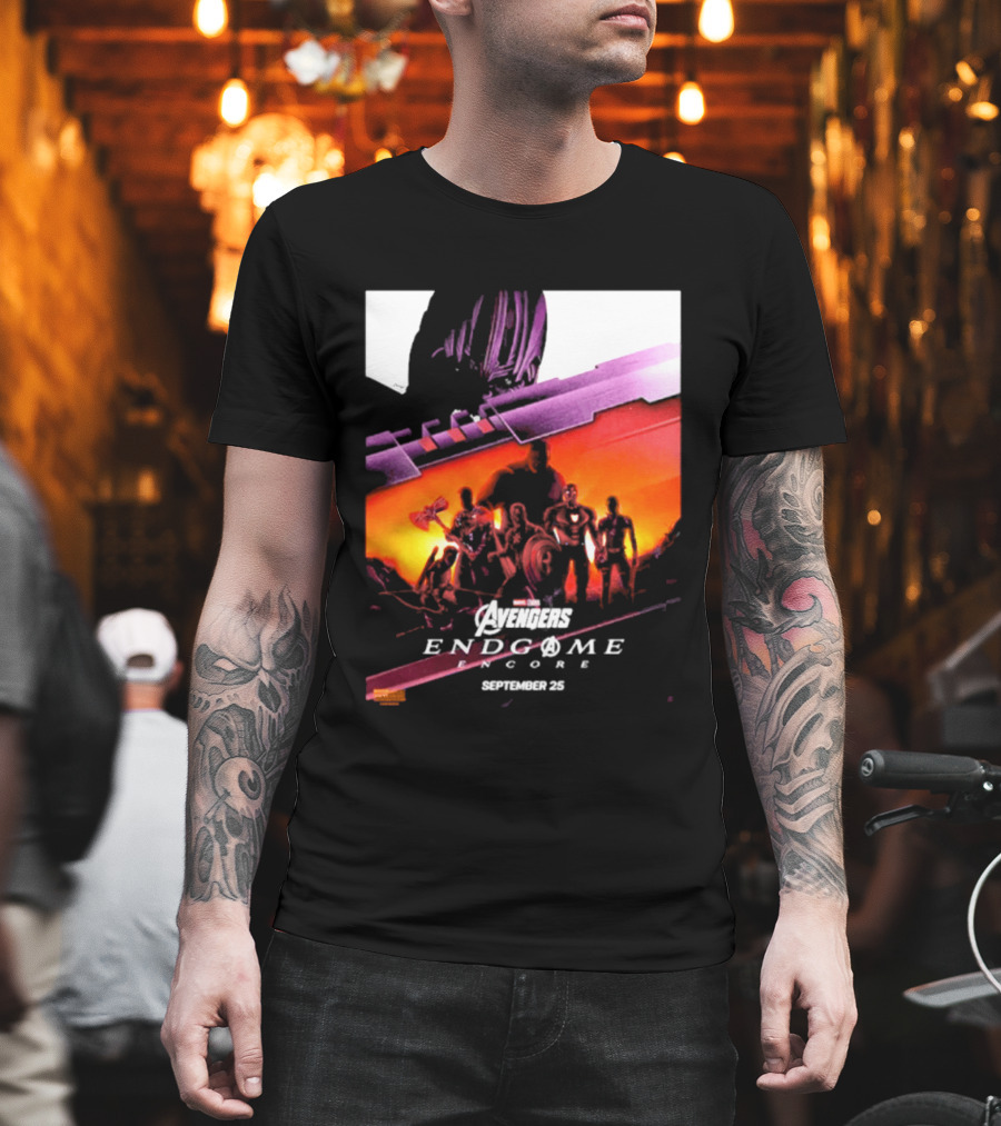 Avengers Endgame Encore Marvel Studios September 26 T-Shirt