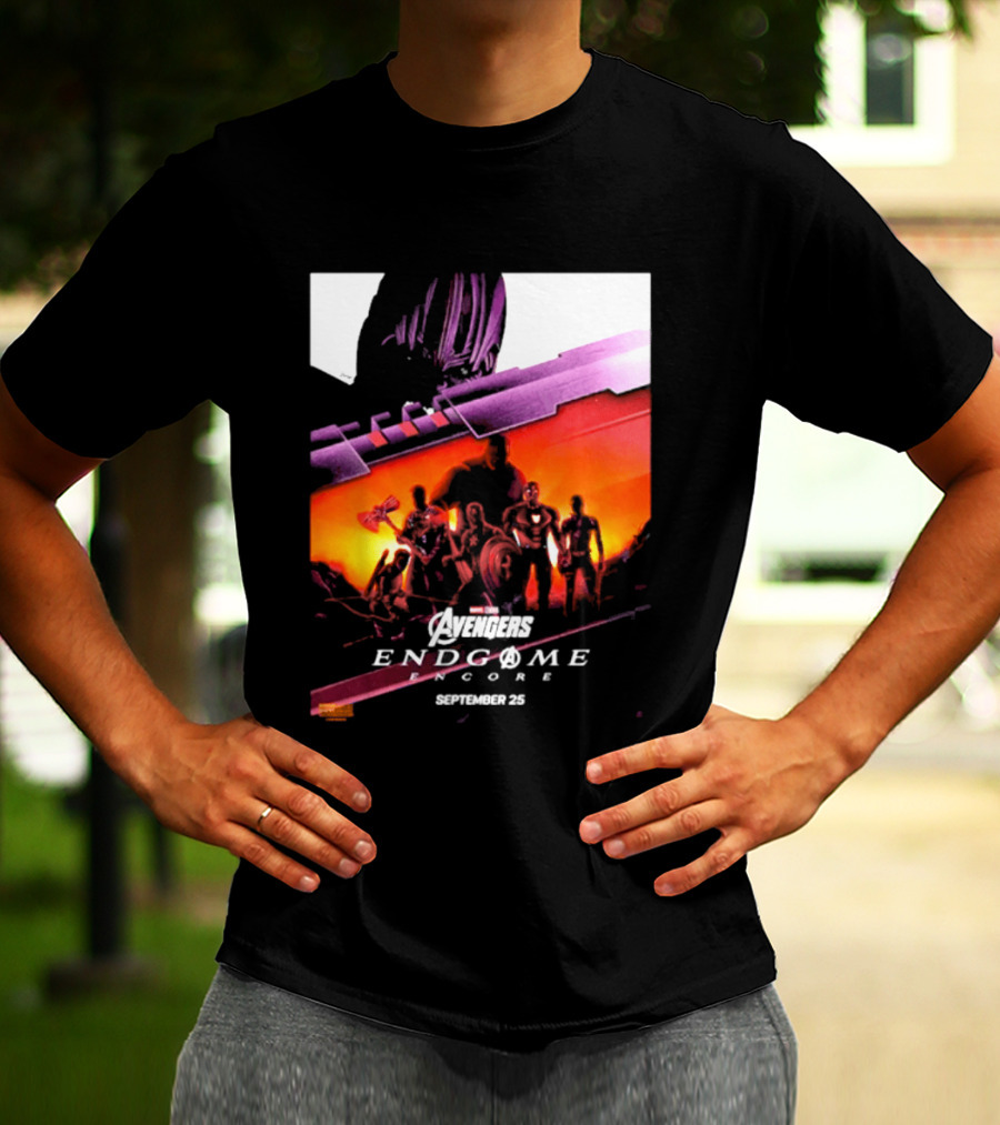 Avengers Endgame Encore Marvel Studios September 26 T-Shirt