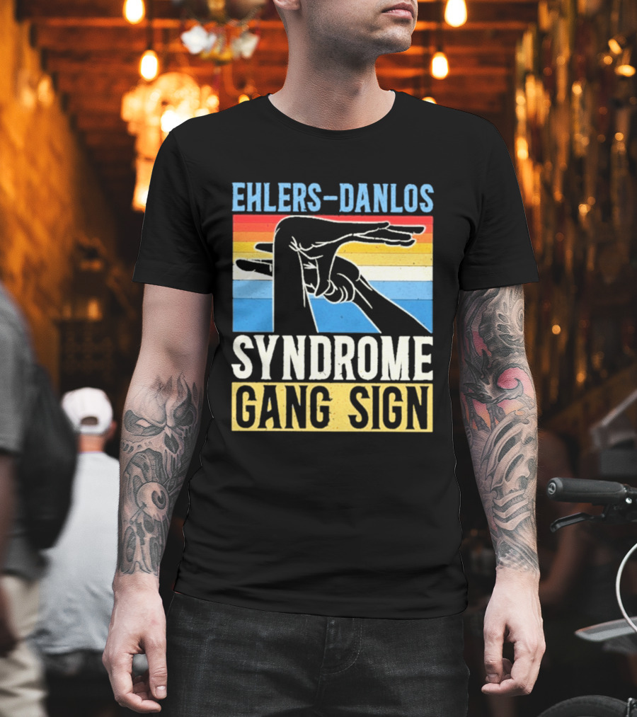 Ehlers Danlos Syndrome Gang Sign T-Shirt