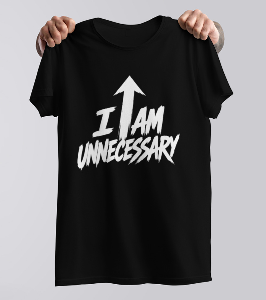Ethan Iglesias I Am Unnecessary Arrow T-Shirt