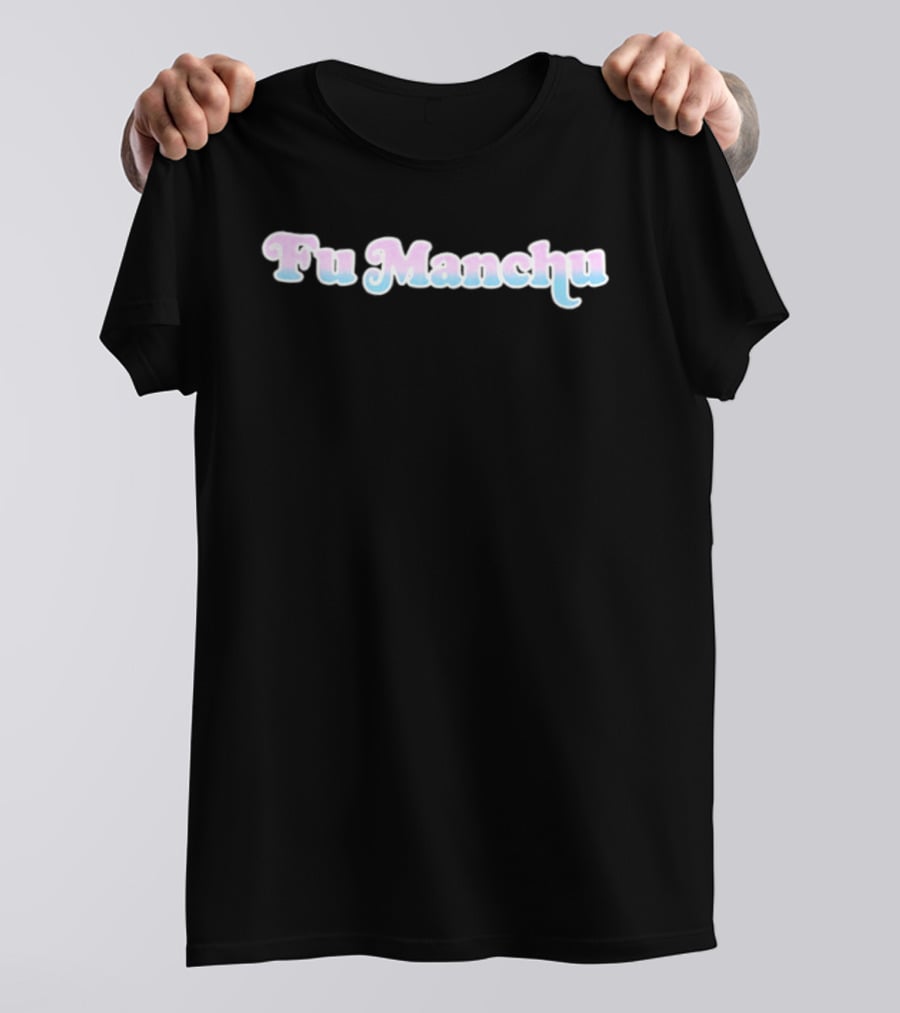 Fu Manchu The Action Is Go Sexy Girl Two Sided T-Shirt