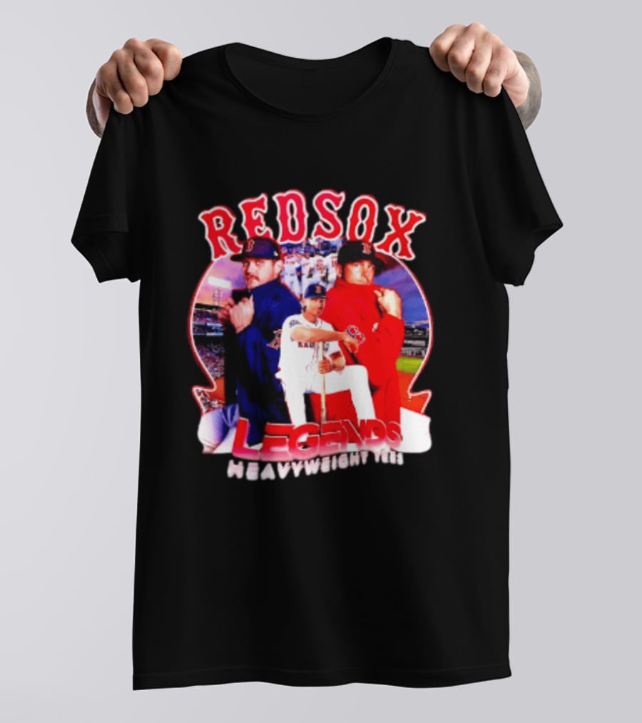 Boston Red Sox Legends Heavyweight Hits Abreu And Duran T-Shirt