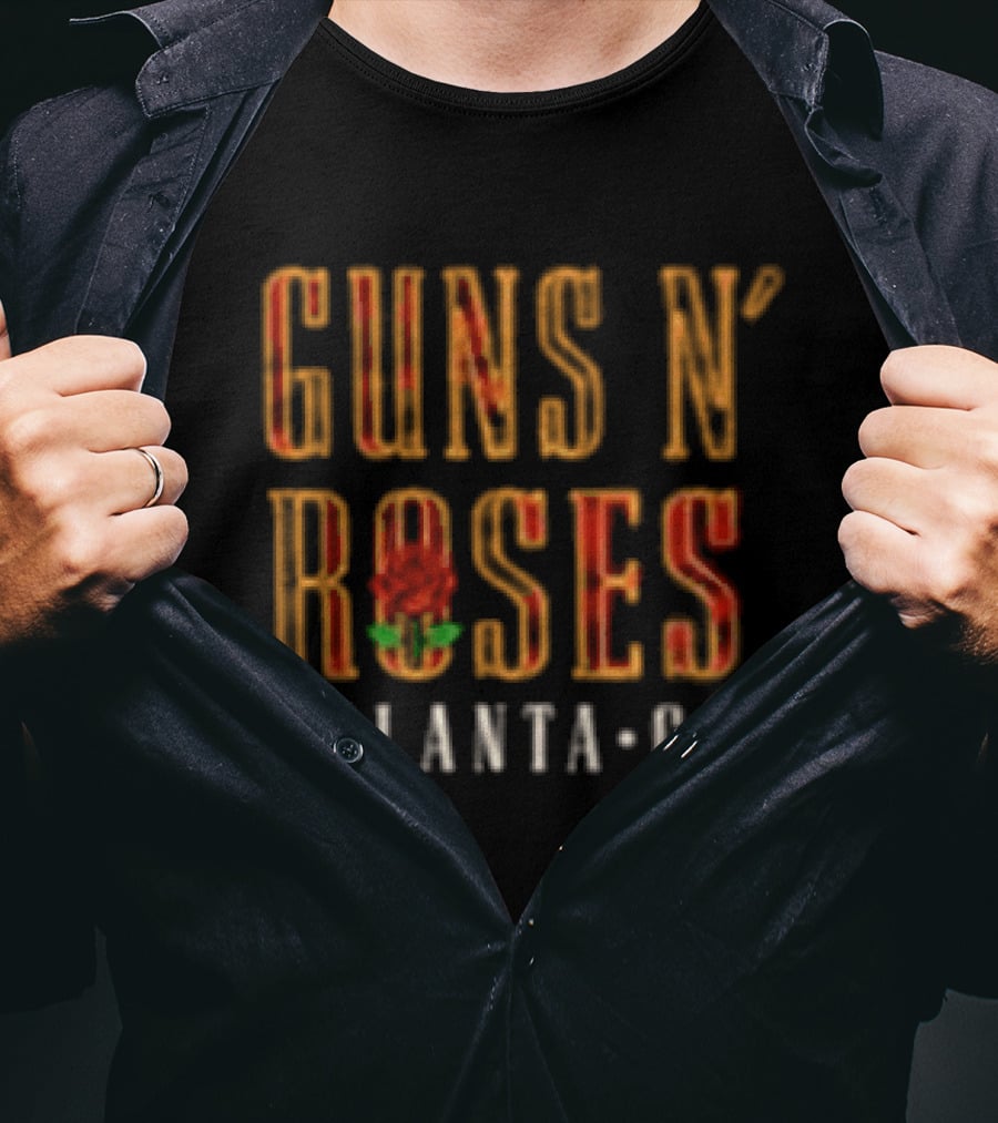 Guns N' Roses Atlanta GA 2026 Live At Truist Park September 19 Megazord Venue T-Shirt