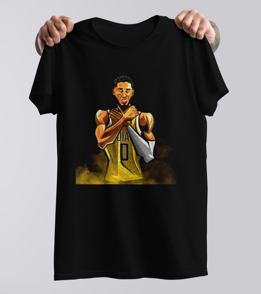 Choke 2.0 Indiana Pacers Reggie Miller Tyrese Haliburton T-Shirt