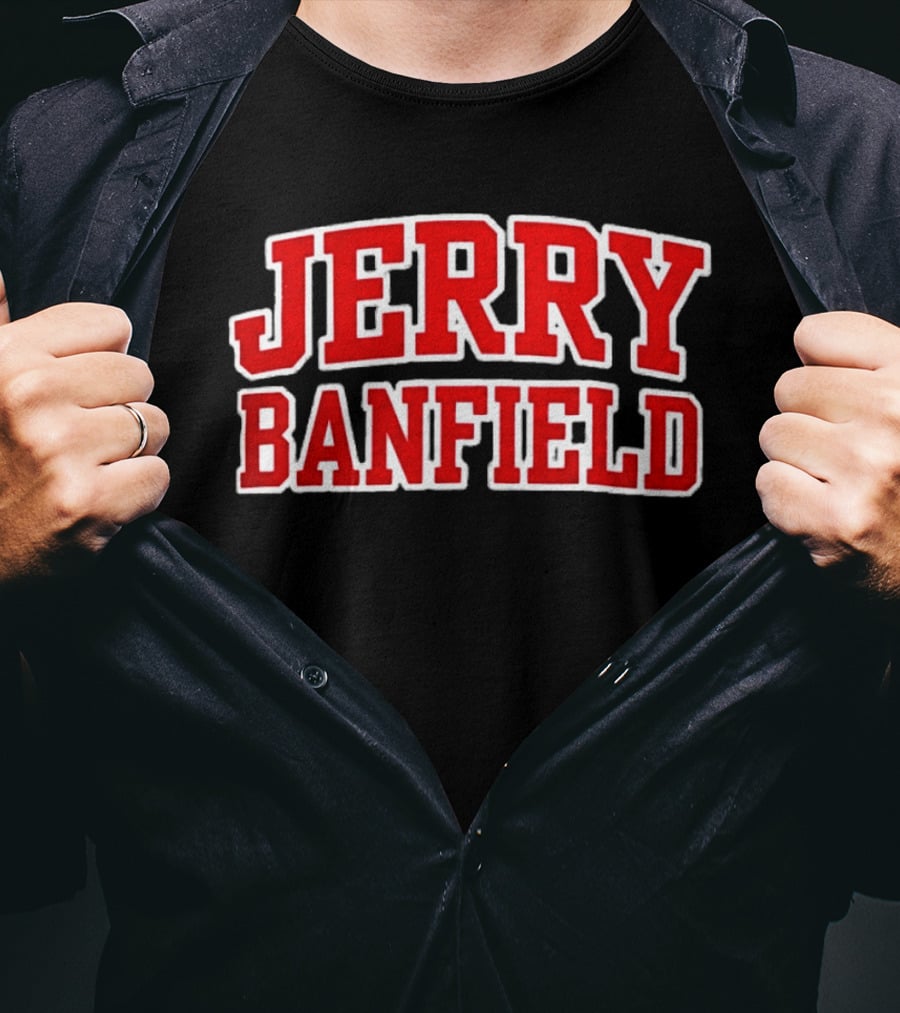 I Met The Queen Wearing This Jerry Banfield T-Shirt