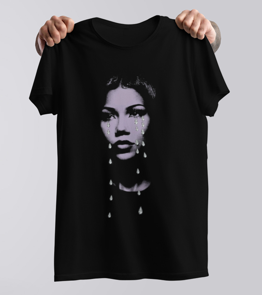 Jhene Aiko Westside Whimsy Heart Break Tears And Faces T-Shirt