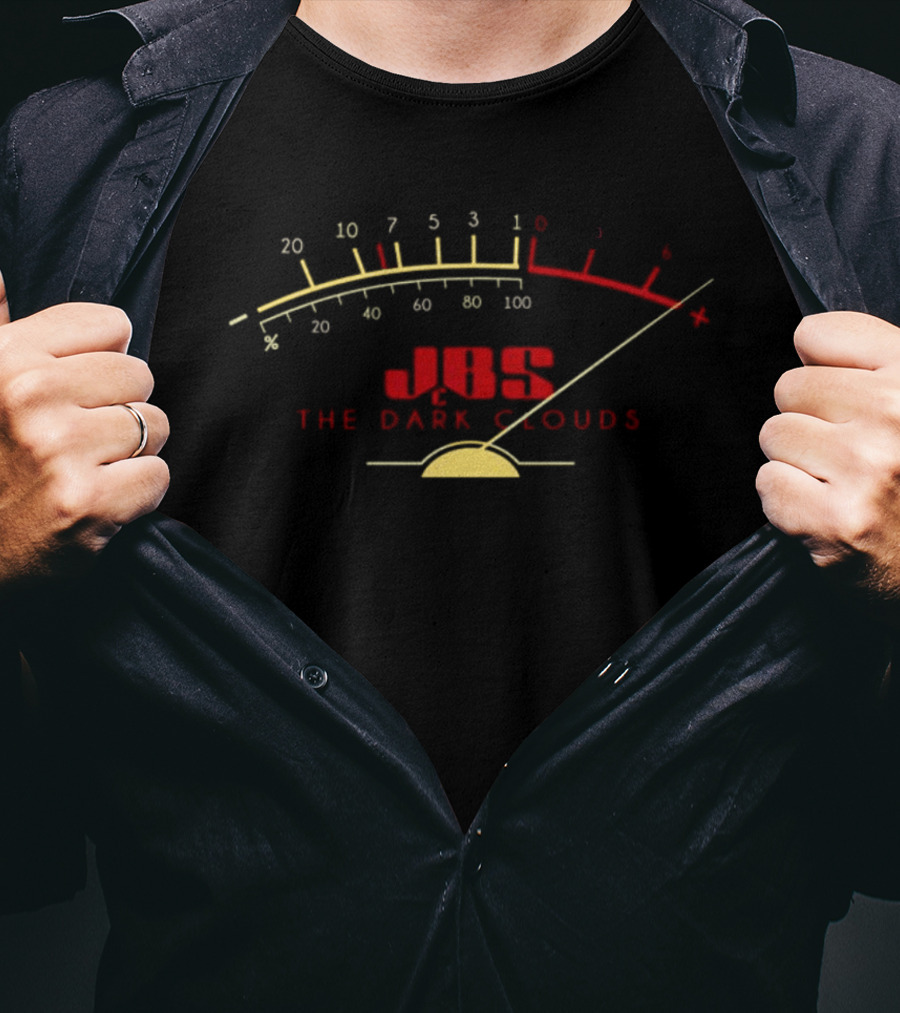 Johnny Blue Skies JBS The Dark Clouds Audio Meter Fall 2026 Tour T-Shirt