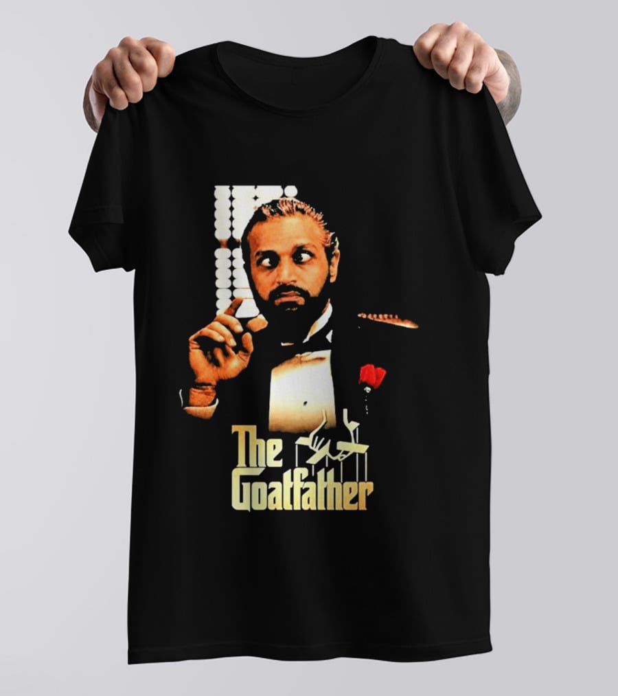 Kash Patel The Goatfather Classic Movie Godfather T-Shirt