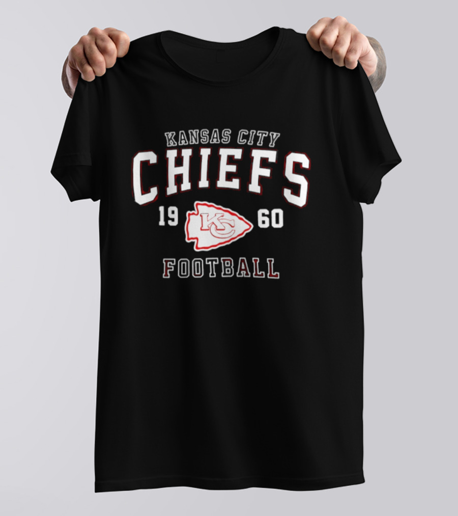 Kansas City Chiefs 1960 Football KC Logo Taylor T-Shirt