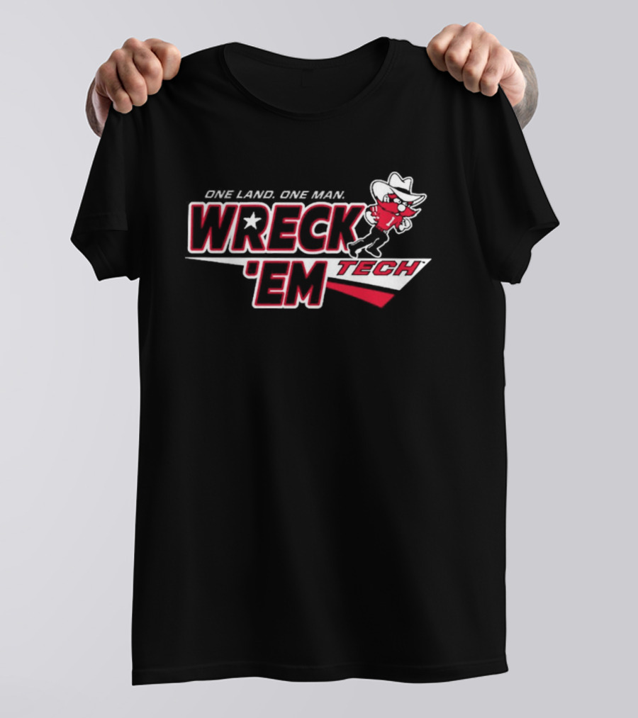 Texas Tech Red Raiders Wreck Em Tech Football NCAA 2026 Give Em Hell T-Shirt