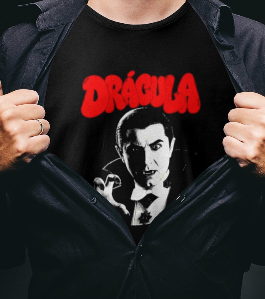 Tropical Death Dracula Bela Lugosi Vampire Horror T-Shirt