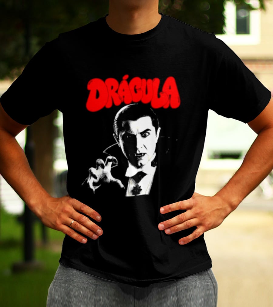 Tropical Death Dracula Bela Lugosi Vampire Horror T-Shirt