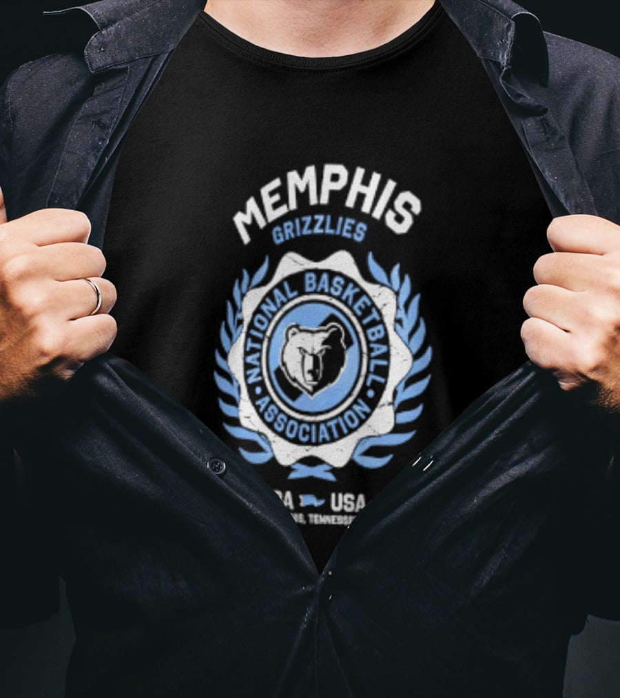Memphis Grizzlies National Basketball Association NBA USA 2026 Memphis Tennessee T-Shirt