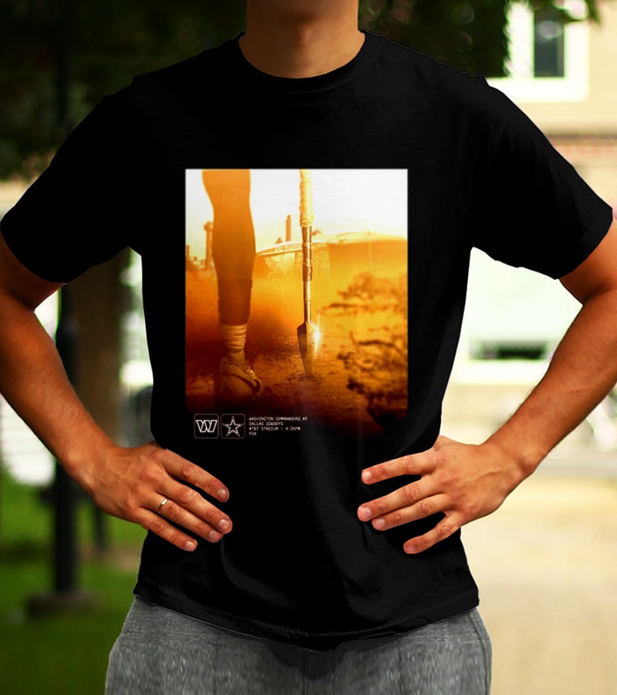Washington Commanders At Dallas Cowboys AT&T Stadium September 21 2026 4:25 PM ET T-Shirt