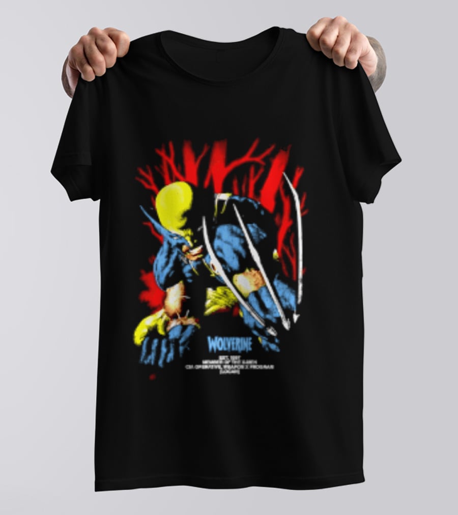 Wolverine Est 1997 Member Of X Men CIA Operative Weapon X Program Logan T-Shirt