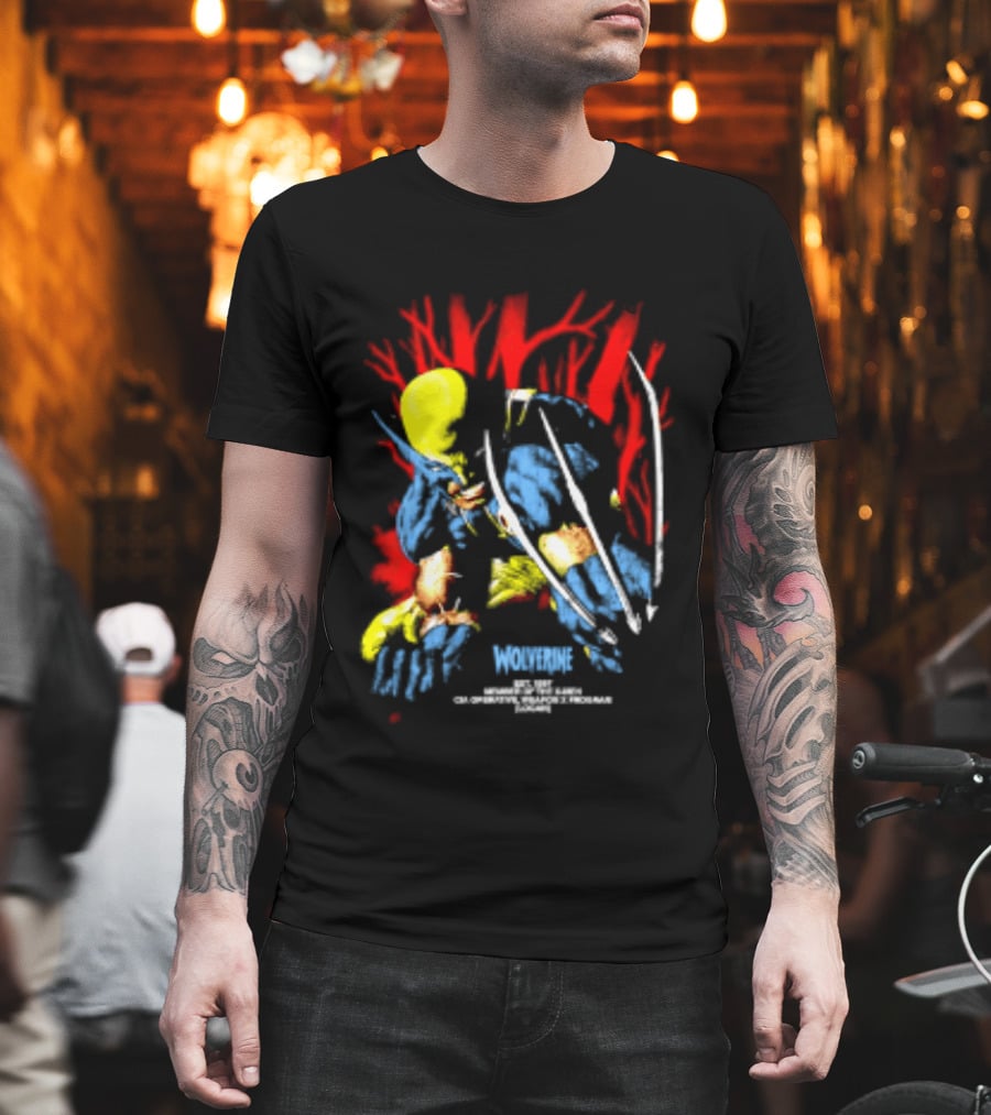Wolverine Est 1997 Member Of X Men CIA Operative Weapon X Program Logan T-Shirt