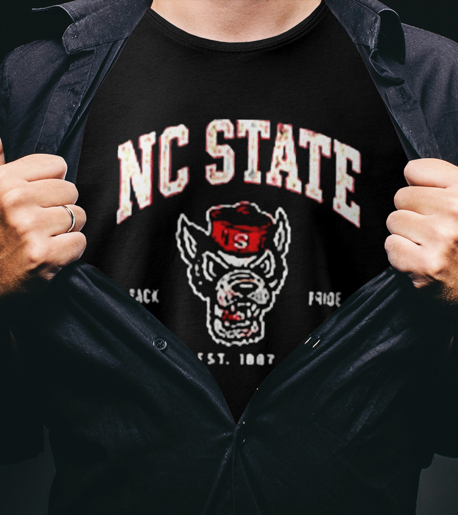 NC State Wolfpack Pack Pride Established 1887 T-Shirt