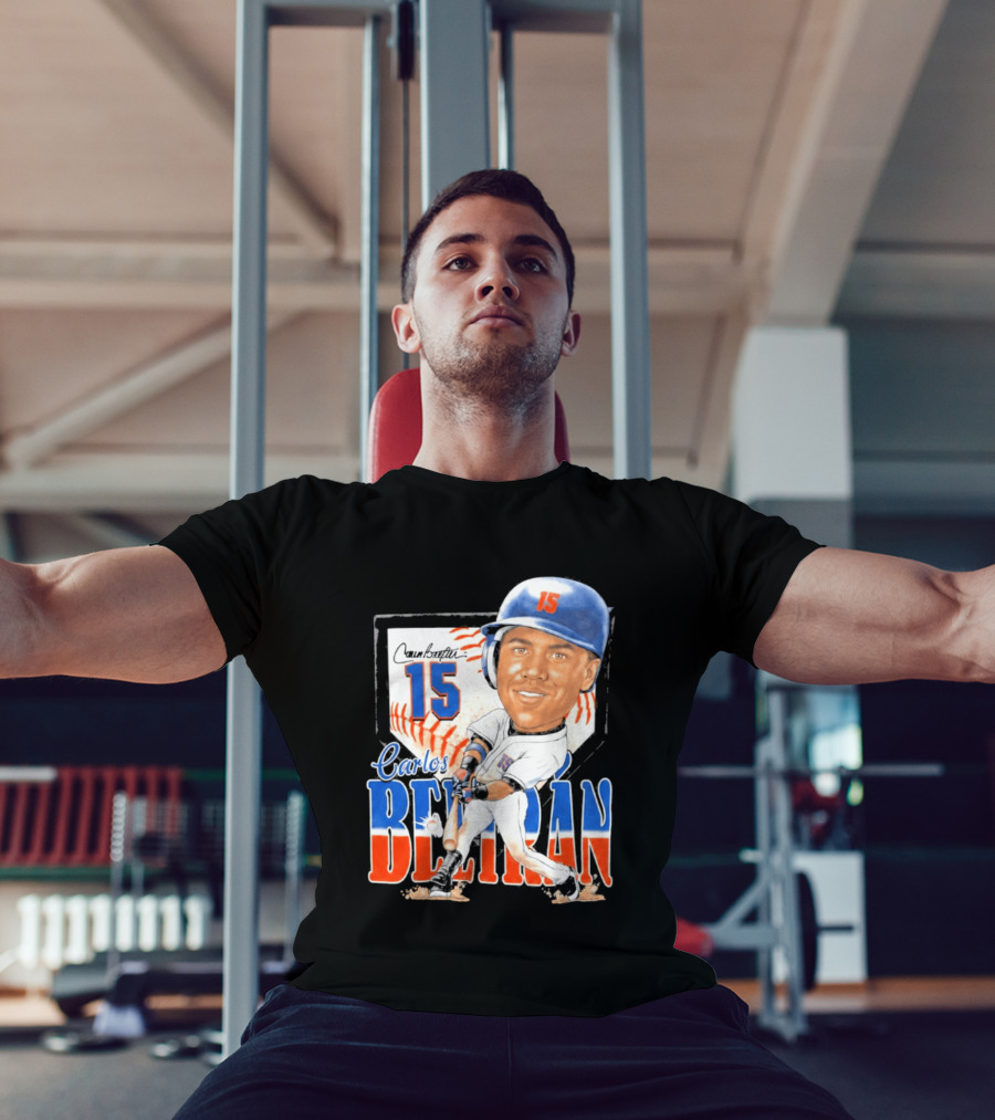 Carlos Beltran 15 NY Mets Baseball Art 2026 T-Shirt