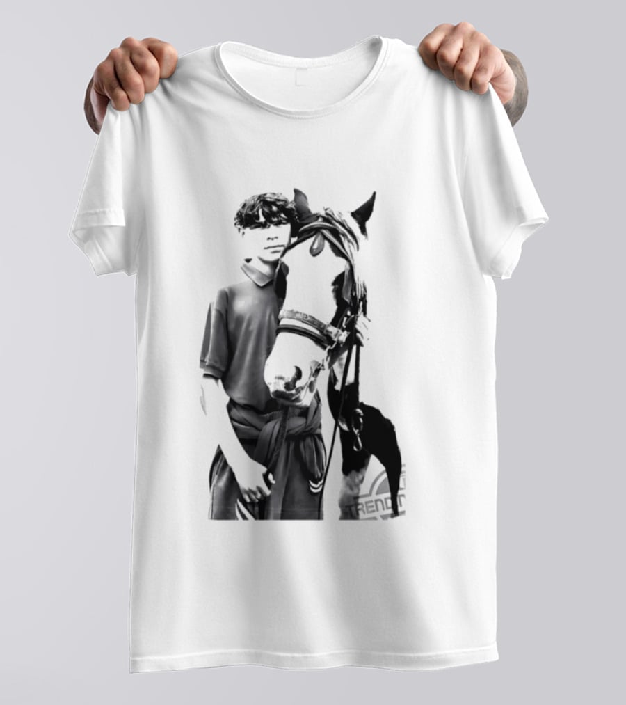 Aran Murphy Cillian Murphy Pony Kid Boy Horse T-Shirt