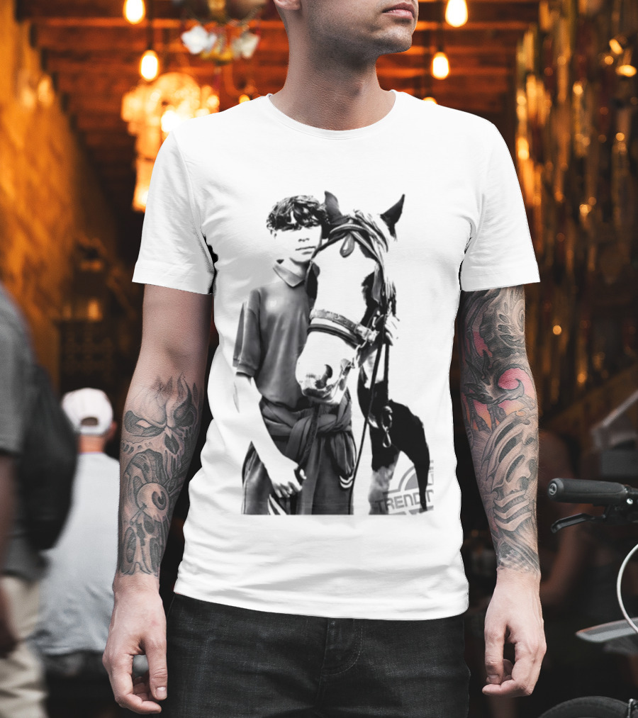 Aran Murphy Cillian Murphy Pony Kid Boy Horse T-Shirt