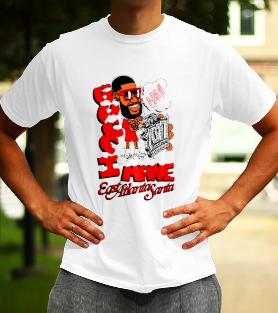 Gucci Mane Brr East Atlanta Santa Christmas T-Shirt